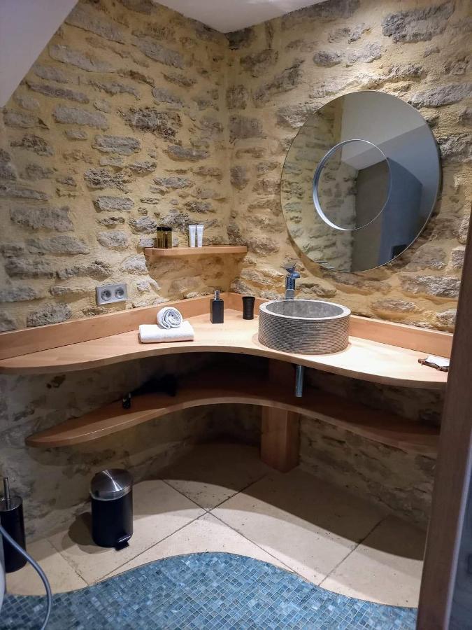 Les Chambres Du Vieux Bistrot Cabrières-dʼAvignon Dış mekan fotoğraf