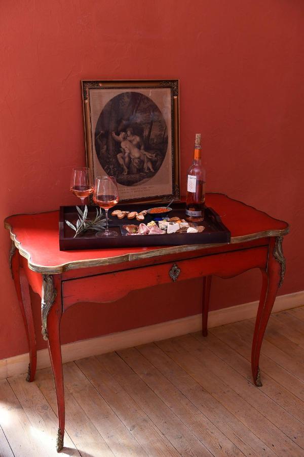 Les Chambres Du Vieux Bistrot Cabrières-dʼAvignon Dış mekan fotoğraf