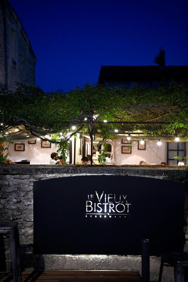 Les Chambres Du Vieux Bistrot Cabrières-dʼAvignon Dış mekan fotoğraf