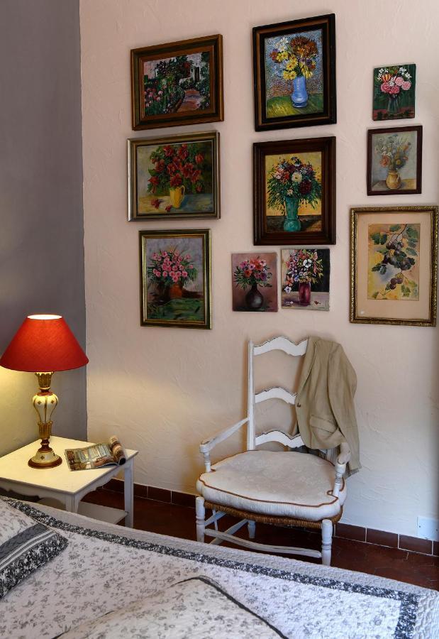 Les Chambres Du Vieux Bistrot Cabrières-dʼAvignon Dış mekan fotoğraf