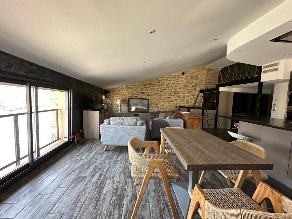 Les Chambres Du Vieux Bistrot Cabrières-dʼAvignon Dış mekan fotoğraf